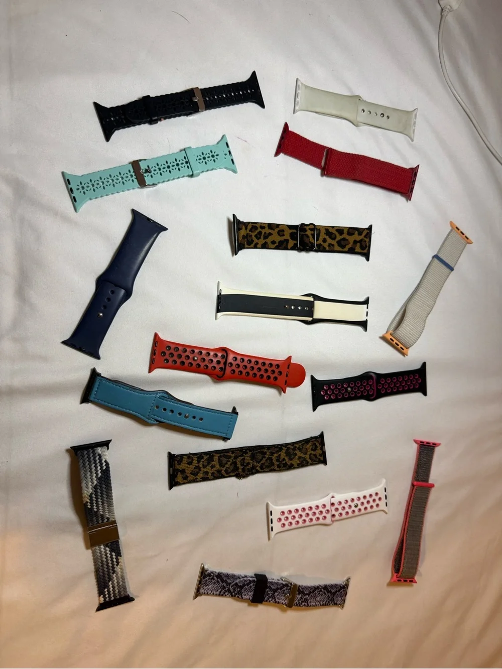 Assorted Apple Watch Bands - Multi Color Mix